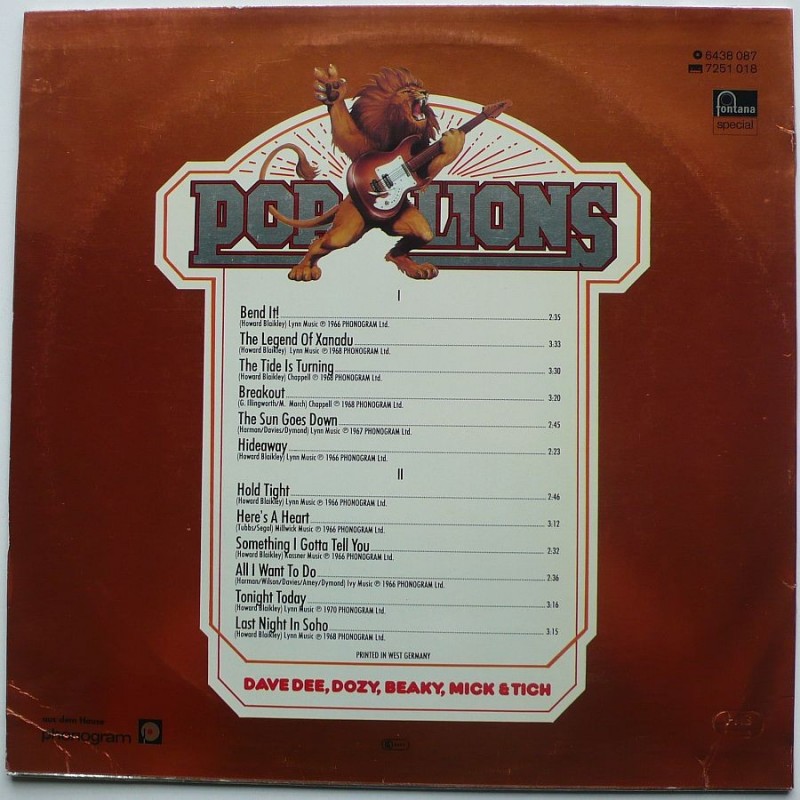 Dave Dee, Dozy, Beaky, Mick & Tich - Bend It