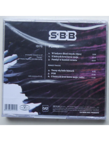 SBB - Pamięć