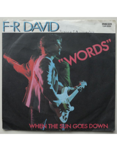 F.R.David - Words
