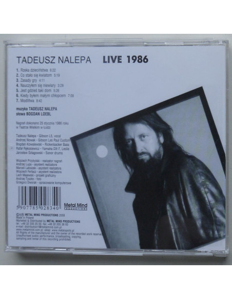 Nalepa Tadeusz - Live 1986