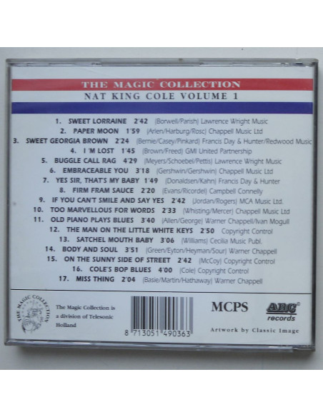 Nat King Cole - The Magic Collection volume One