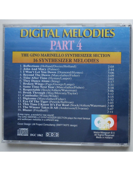 Gino Marinello Synthesizer Section, The - Digital Melodies Part 4 - 16 Synthesizer Melodies