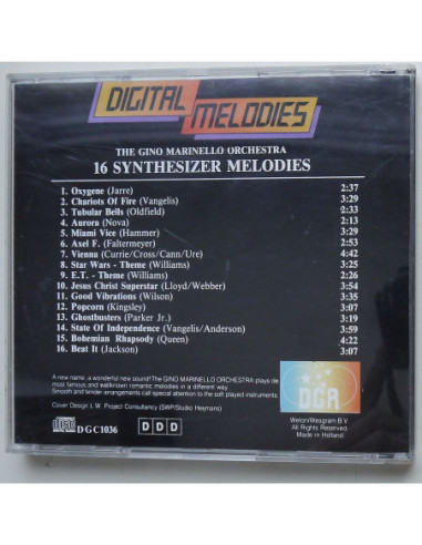 Gino Marinello Synthesizer Section, The -...