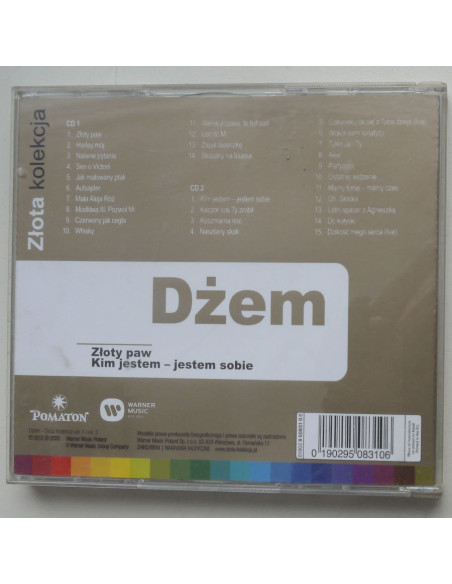 Dżem - Złoty paw / Kim jestem – Jestem sobie (Złota Kolekcja) (2cd)