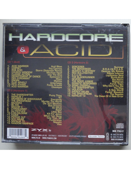Składanka - Hardcore & Acid (3cd)