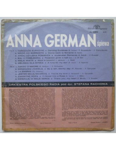 German Anna - Tańczące eurydyki