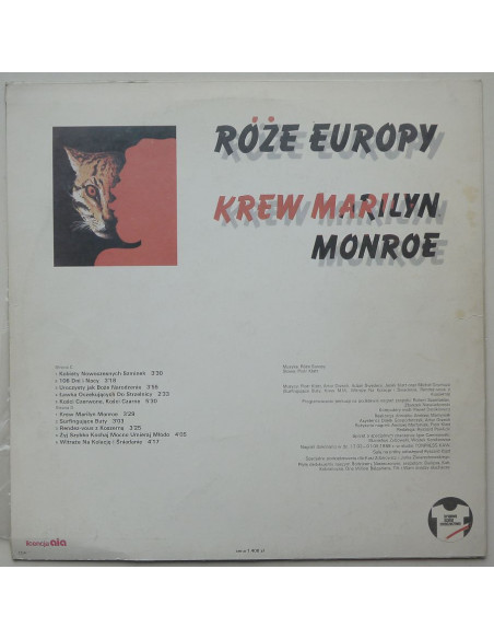 Róże Europy - Krew Marilyn Monroe