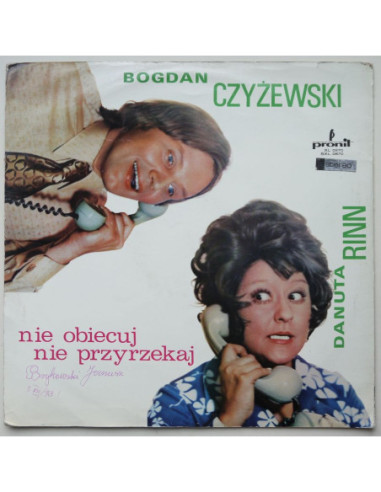 Rinn Danuta / Czyżewski Bogdan - Nie obiecuj,...