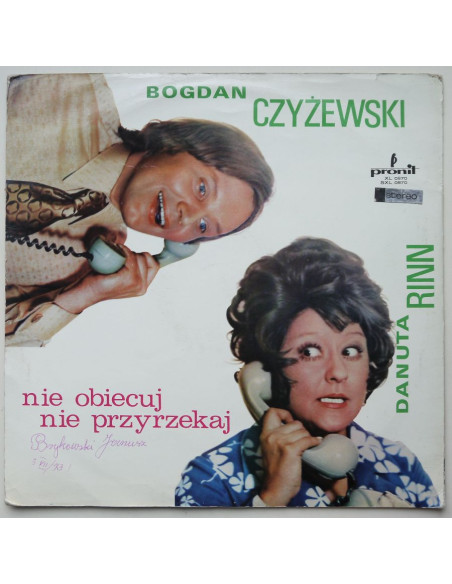 Rinn Danuta / Czyżewski Bogdan - Nie obiecuj, nie przyrzekaj