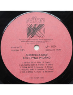Prońko Krystyna - Subtelna gra 2