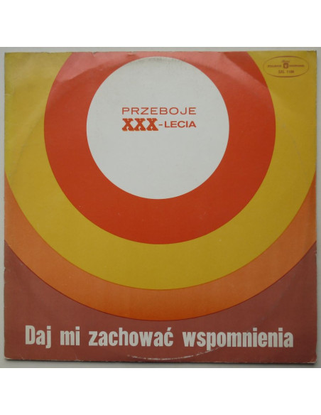 Składanka - Przeboje XXX lecia – Daj mi zachować wspomnienia