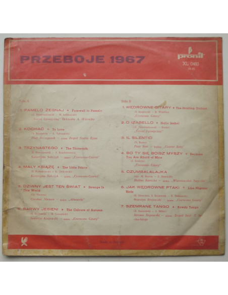 Składanka - Przeboje '67