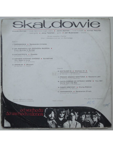 Skaldowie - Od wschodu do zachodu słońca