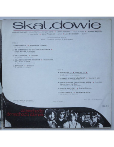 Skaldowie - Od wschodu do zachodu słońca