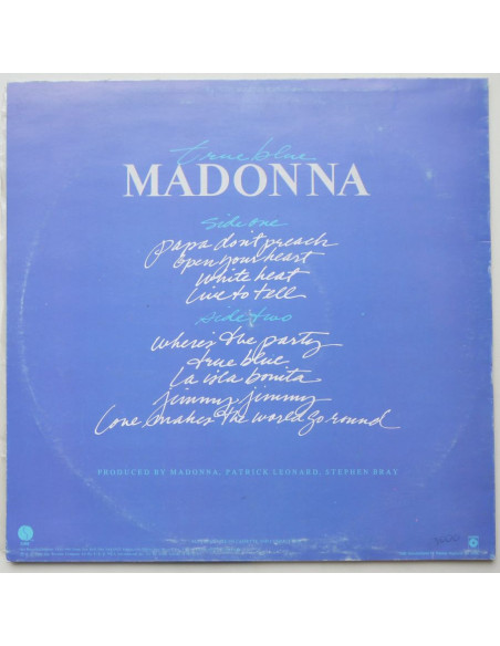 Madonna - True Blue