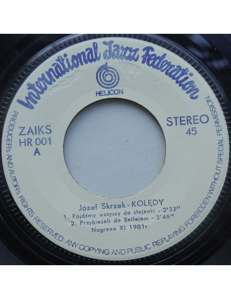 Skrzek Józef / Szukalski Tomasz - Kolędy