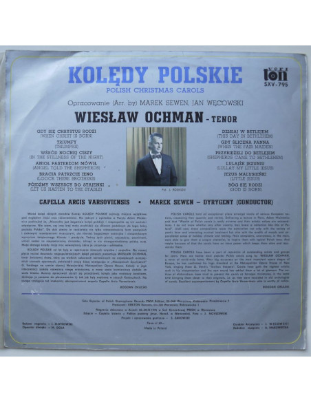 Ochman Wiesław - Kolędy polskie