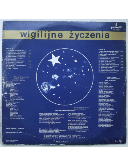 Jarocka Irena - Wigilijne życzenia
