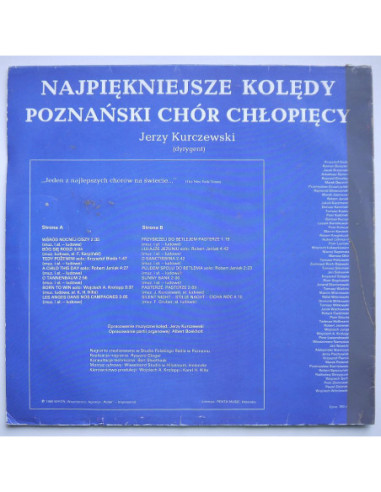 Poznański Chór Chłopięcy - Najpiękniejsze kolędy