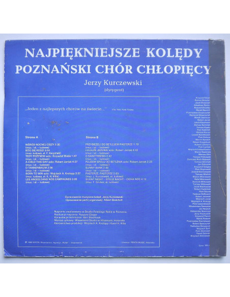 Poznański Chór Chłopięcy - Najpiękniejsze kolędy