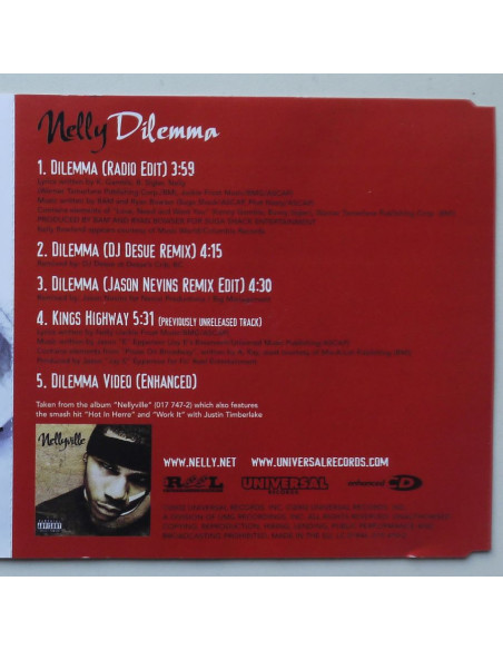 Nelly - Dilemma (CDS)