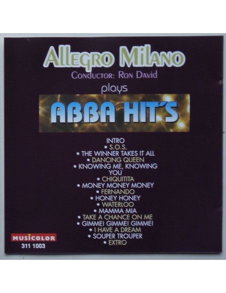 Allegro Milano - Plays Abba Hit’s