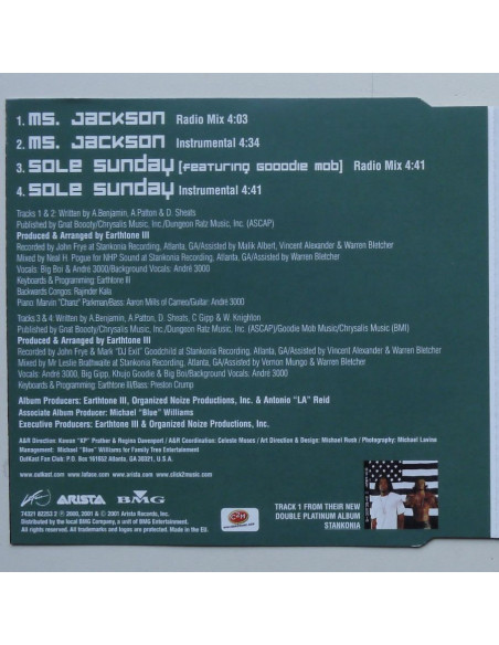 Outkast - Ms.Jackson (CDS)