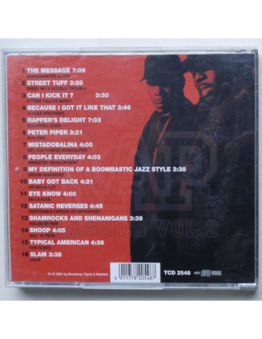 Składanka - 100% Rap Classics vol.2