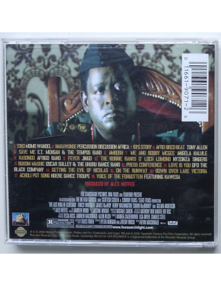 OST - The Last King of Scotland
