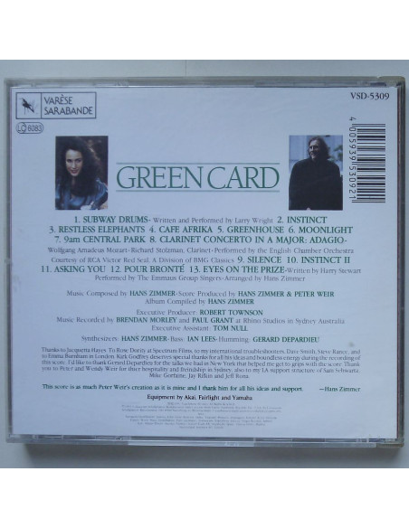 OST - Green Card