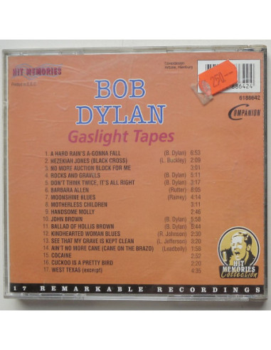 Bob Dylan - Gaslight Tapes