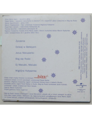 Jopek Anna Maria - Wigilijna kołysanka