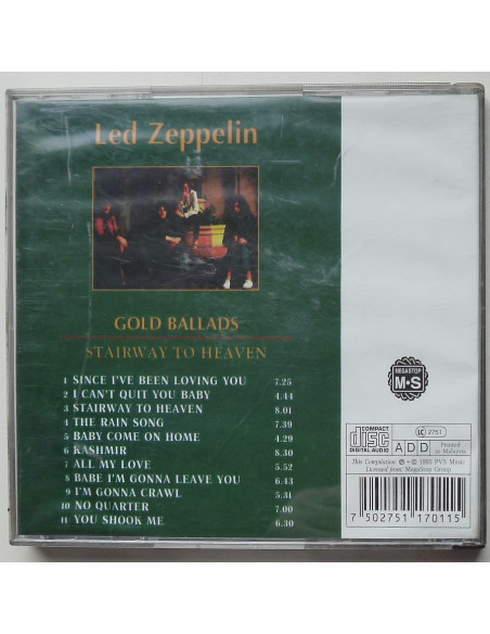 Led Zeppelin - Stairway To Heaven – Gold Ballads 1