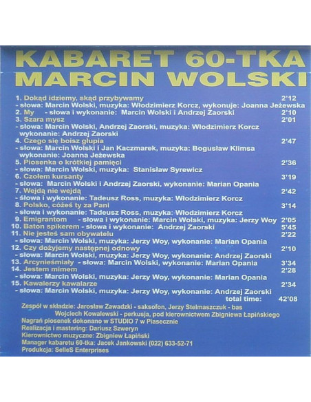 Led Zeppelin / Marcin Wolski - Whole Lotta Love / Kabaret 60tka