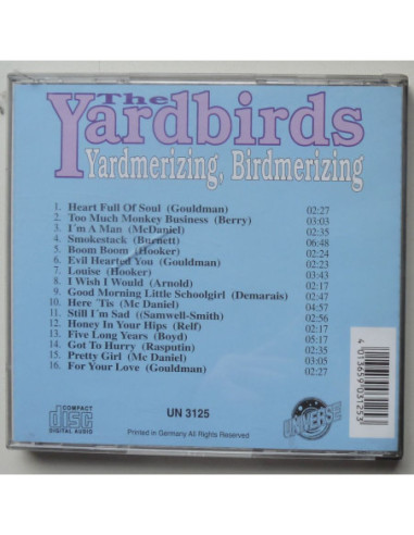Yardbirds, The - Yardmerizing, Birdmerizing