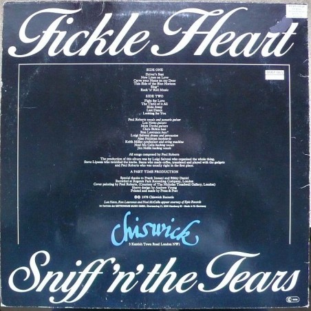 Fickle Heart - Sniff 'n' the Tears