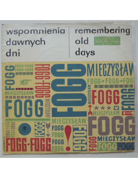 Fogg Mieczysław - Wspomnienia dawnych dni