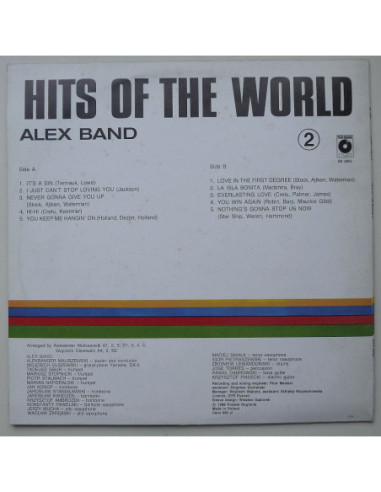 Alex Band - Hits of the world 2