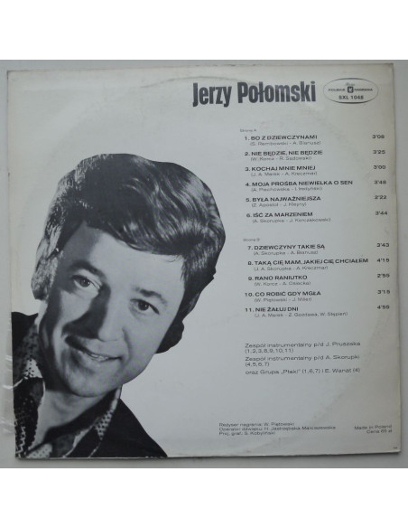 Połomski Jerzy - Bo z dziewczynami