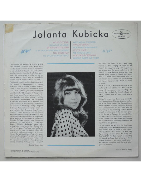 Kubicka Jolanta - Światło w lesie