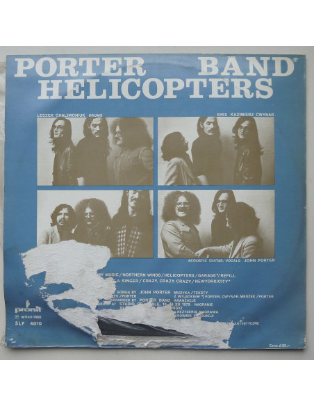 Porter Band - Helicopters