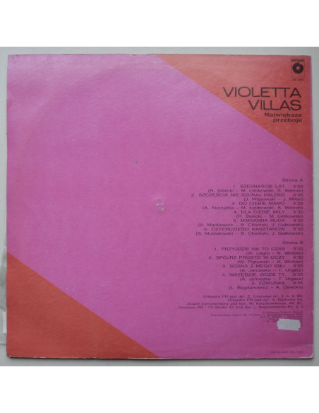 Villas Violetta - Największe przeboje