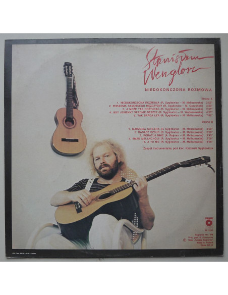 Wenglorz Stanisław - Niedokończona rozmowa