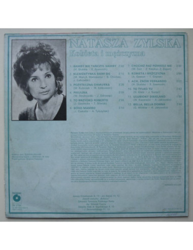 Zyska Natasza - Kobieta i mężczyzna