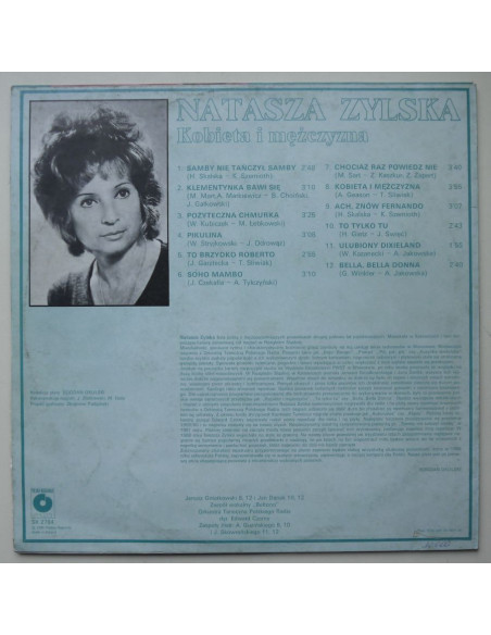 Zyska Natasza - Kobieta i mężczyzna