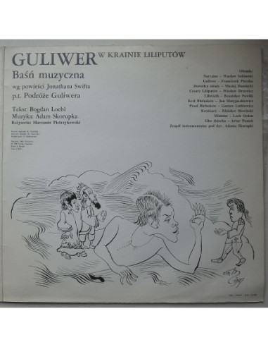 Bajka - Guliwer w krainie liliputów (2lp)