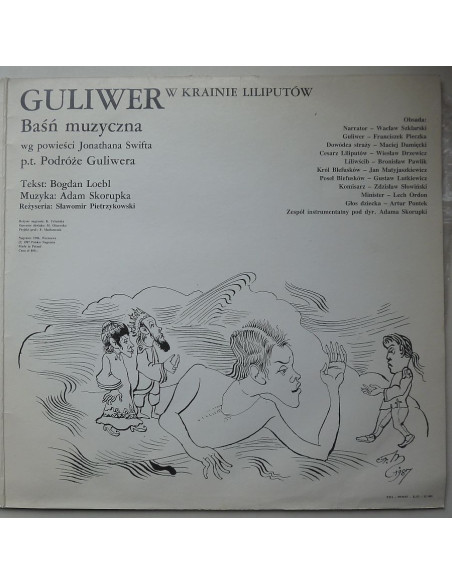 Bajka - Guliwer w krainie liliputów (2lp)