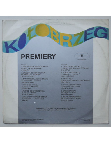 Składanka - Kołobrzeg '77 – Premiery