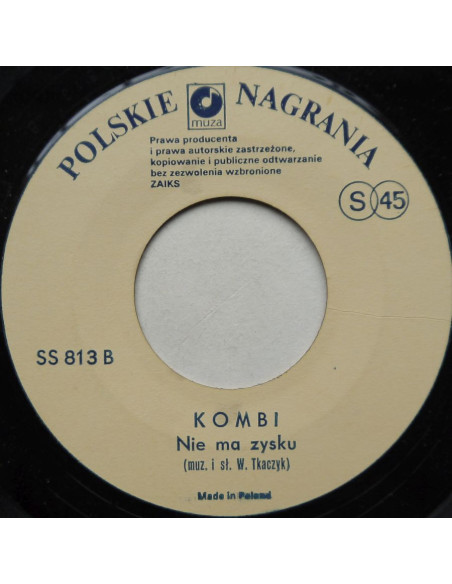 Kombi - Słodkiego miłego życia/Nie ma zysku