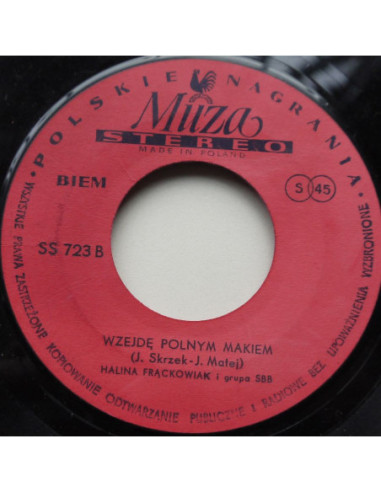 Frąckowiak Halina i SBB - Wzejdę polnym makiem...